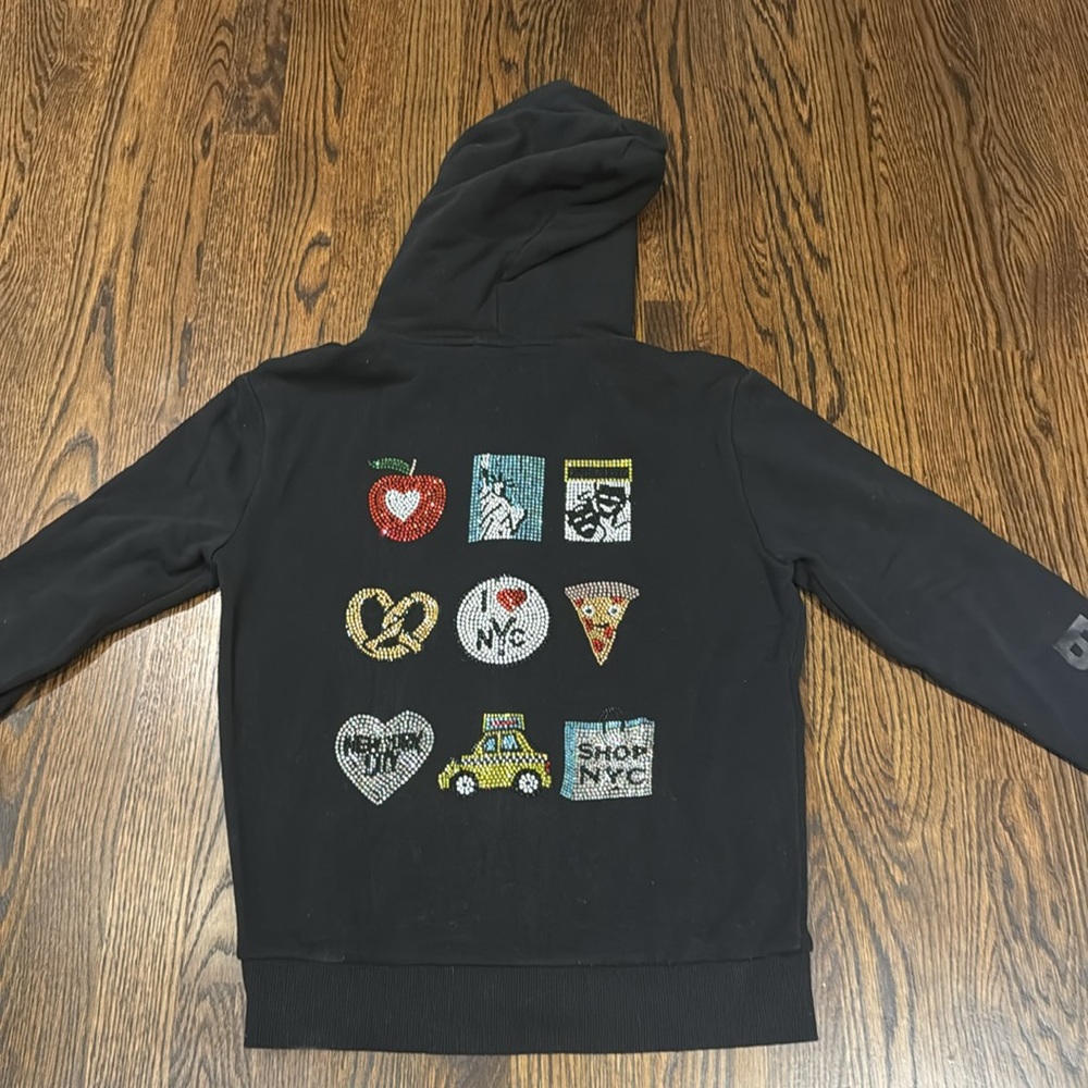 Butter Sweatshirt: Black Zip-Up